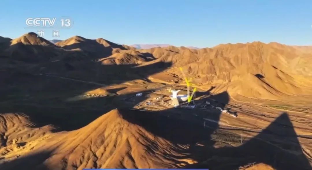 Zoomlion crawler crane escorts the successful hoisting of the main reflector of the antenna of the 40-meter radio telescope in Shigatse