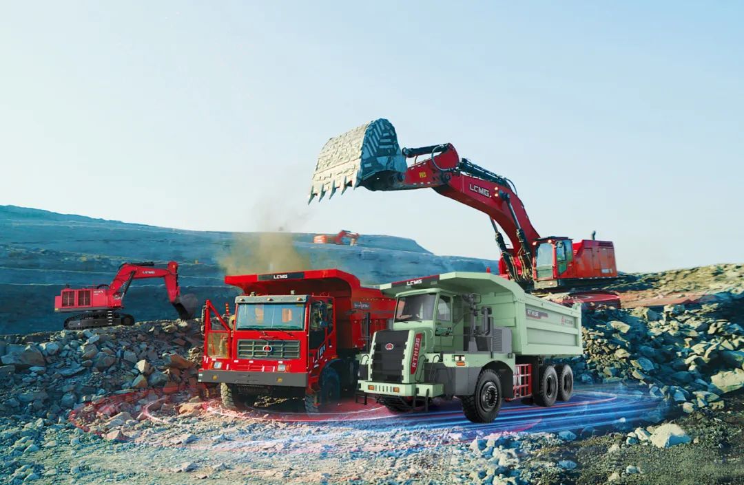 Zimbabwean President Visits Bulawayo Mining Exhibition's Temporary Heavy Machinery Booth