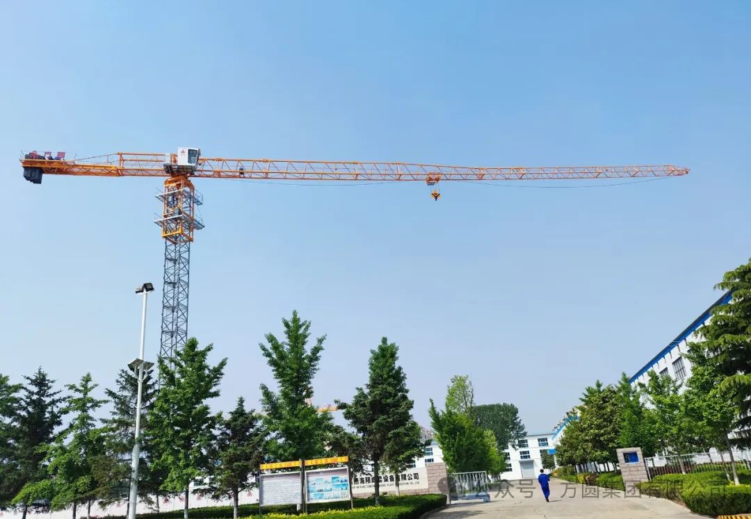 Fangyuan Group PT6012 tower crane favored by customers