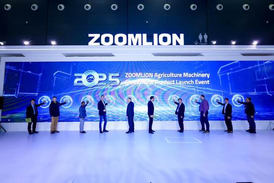 The first show of localized products, the overseas new product release conference of Zoomlion Agricultural Machinery was successfully held