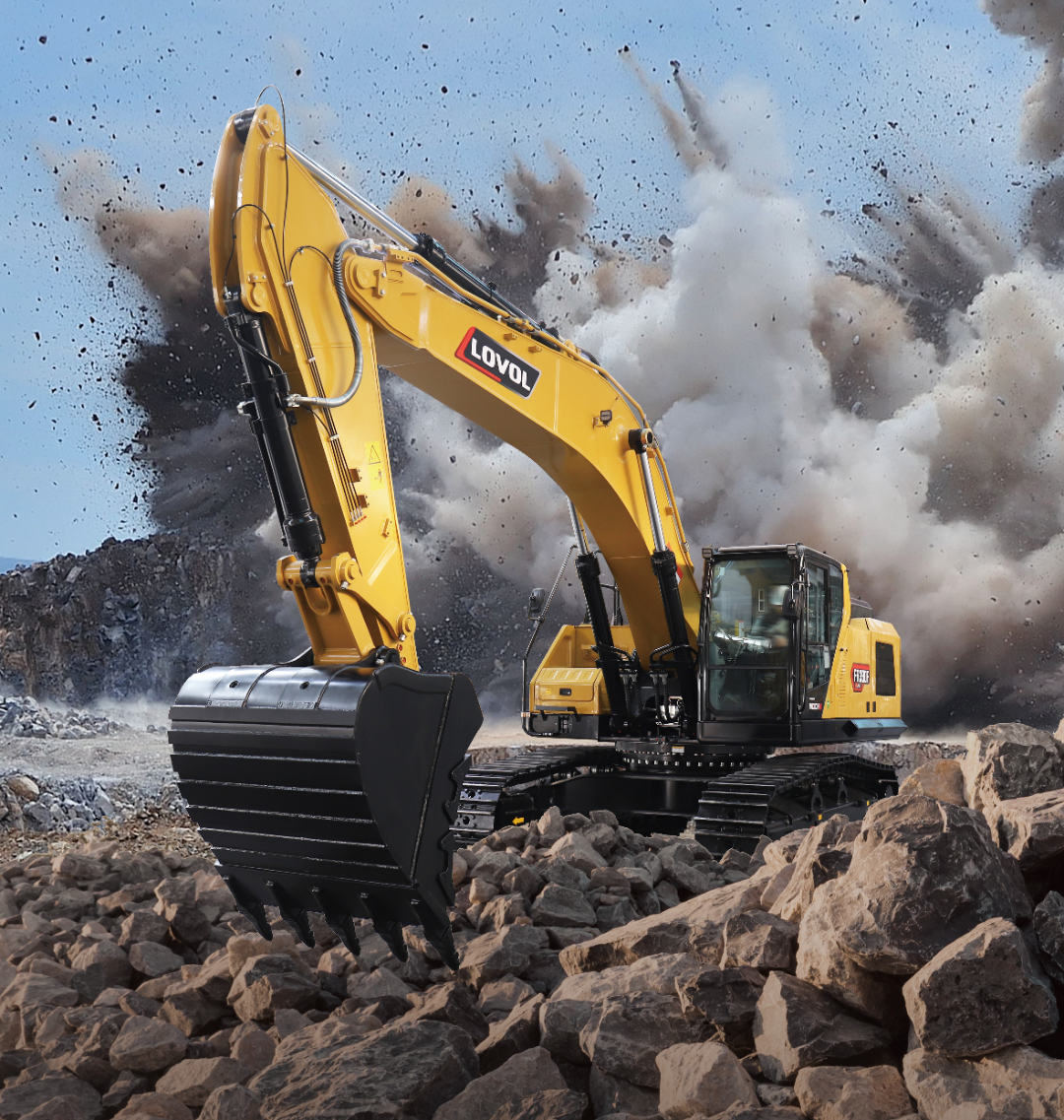 Product recommendation | Lovol FR390F excavator, top configuration, really efficient!