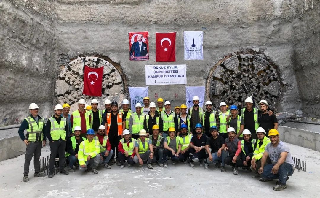 China Railway Construction Heavy Industry Shield Machine Helps Turkey's Izmir Metro Project to Complete the First Section