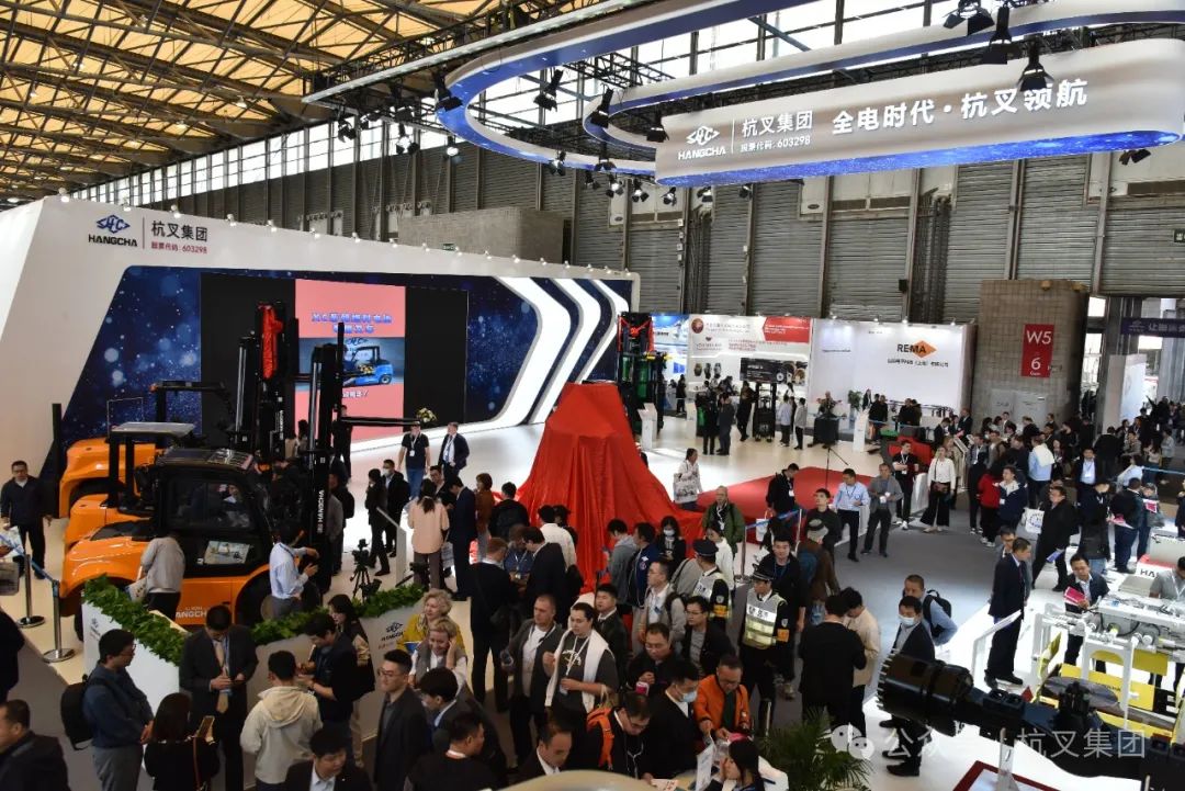 Hangzhou Fork Pilot in All-Electric Era — — Hangzhou Fork "Stars" Shine 2024 Shanghai CeMAT