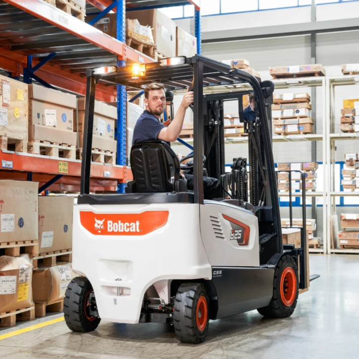 150 billion +! Bobcat Forklift Helps New Record!