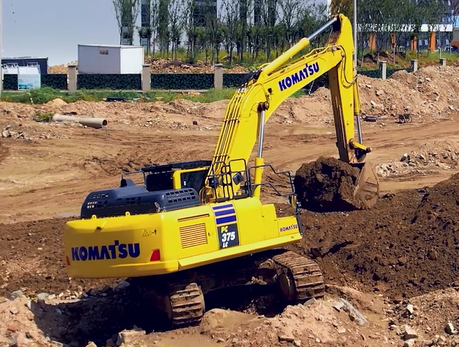 Mine main force, promising | Illustration Komatsu PC375LC-11M0 excavator hard core strength!