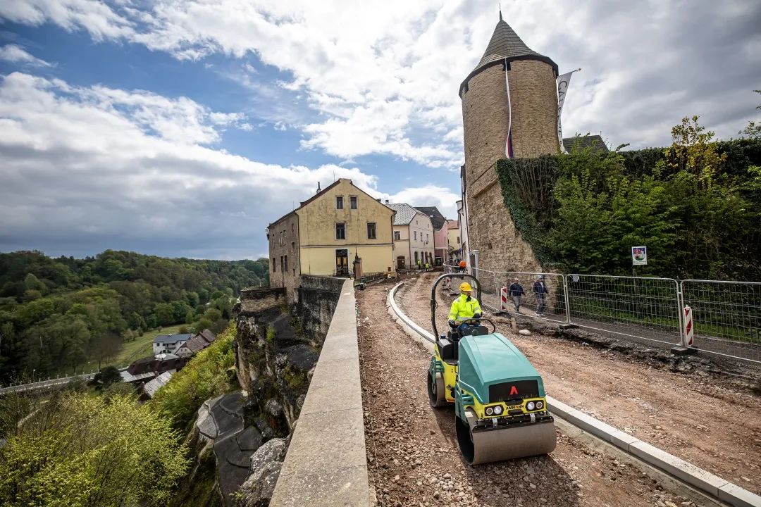 Anmai Electric Compaction Equipment Helps Historic Site Protection