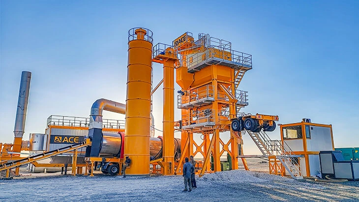 ACE MAP80 Planta mezcladora de asfalto