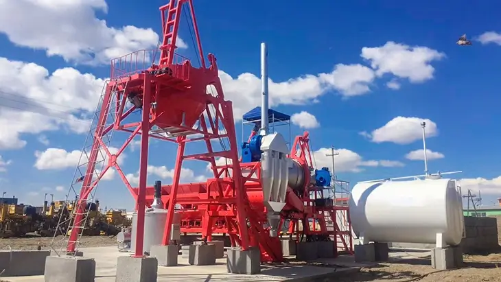 ACE Group Light-Duty Asphalt Batch Mix Plant Manufactured By A Large Factory With Guaranteed Quality Suitable For Small And Medium-Sized Road Construction Projects CAP40 40t/H Small And Compact Asphalt Mixing Plant