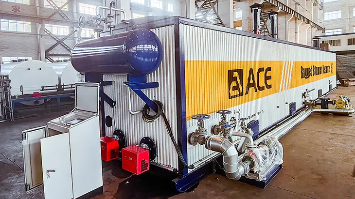 ACE Group DJT-8000 Bitumen Melting Machine 8t/h Capacity Large Output Asphalt Heating System for Bulk Production