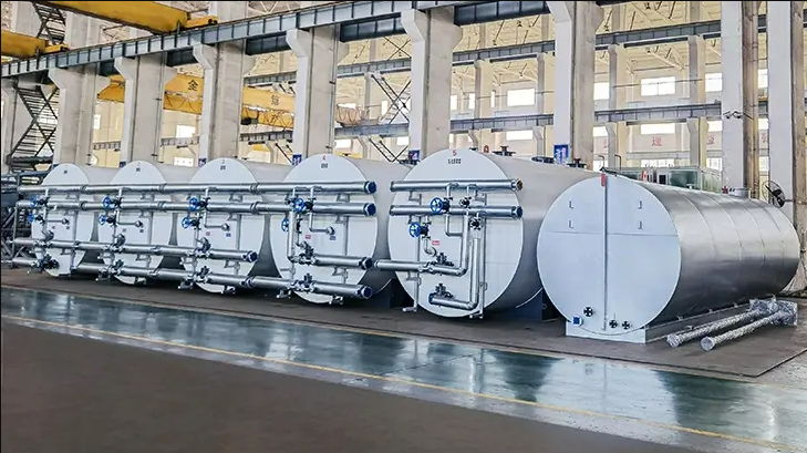 Durable 20m³ Horizontal Bitumen Tank Customizable Efficient Thermal Preservation