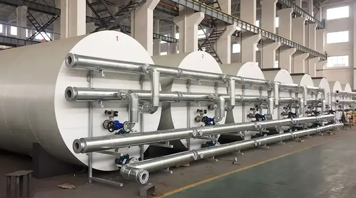 Heavy Duty 30m³ Bitumen Storage Tank Easy Installation Stable Performance