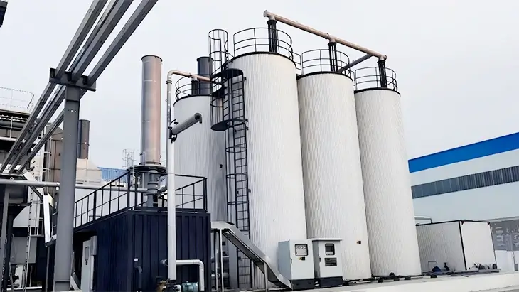 ACE Group 80m³ Vertical Asphalt Storage Tank Heavy Duty Heat Insulation Mega Road Construction Projects