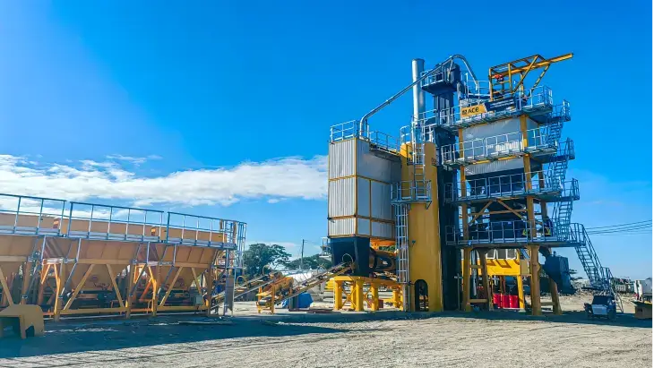 ACE Group BAP160 160t/h Fixed Batch Asphalt Mixing Plant for Sale – Heavy-Duty Stationary Plant with Exact Aggregate & Bitumen Proportioning for Airport Runways and Industrial Zones
