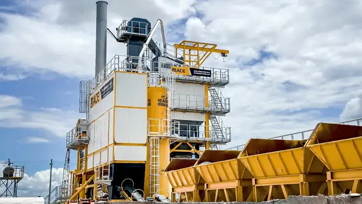 ACE Group BAP240 240t/h Stationary Batch Asphalt Mixing Plant for Sale – High-Capacity Intermittent Mixer Built for National Highway Projects and Mega City Construction in Saudi Arabia & UAE
