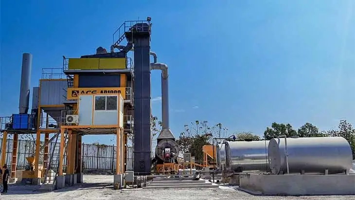 ACE Group BAP320 320t/h Fixed Intermittent Asphalt Mixing Plant for Sale – Industrial-Grade Stationary Plant with Simple Operation & Low Maintenance for Large-Scale Road Networks in the Middle East
