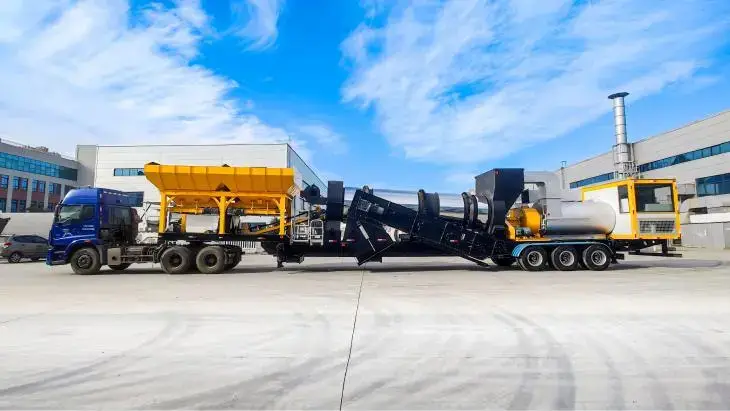 ACE Group Mobile Asphalt Plant IAP40 – 40 t/h Asphalt Mixing Plant for Road Construction, CE Certified