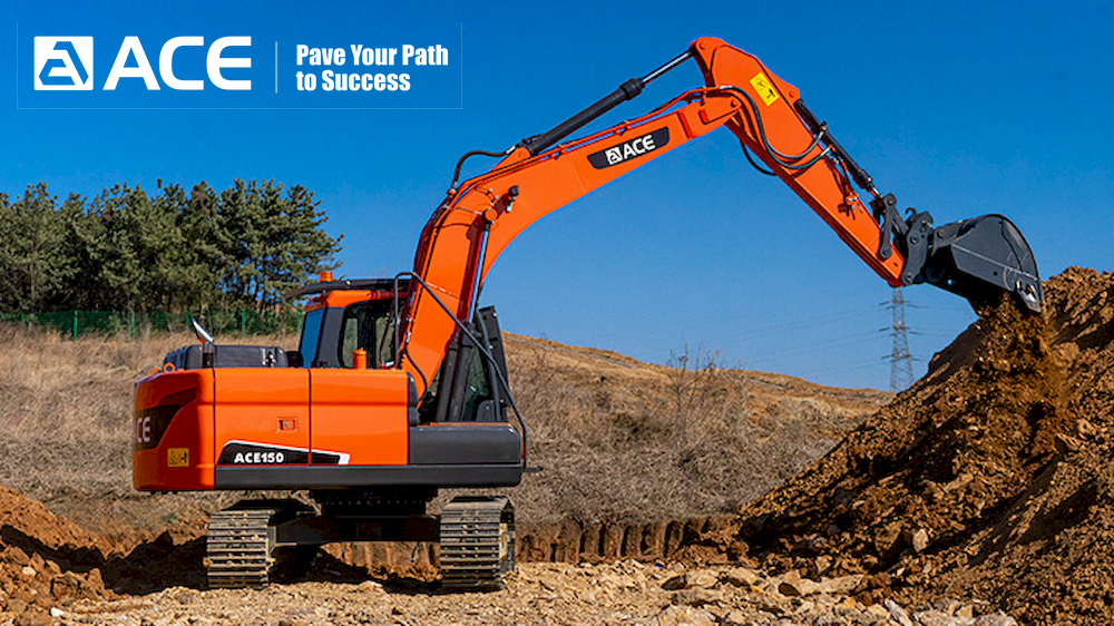 ACE Group 230 Crawler Excavator 21ton High Digging Force Cummins Engine For Heavy Duty Construction