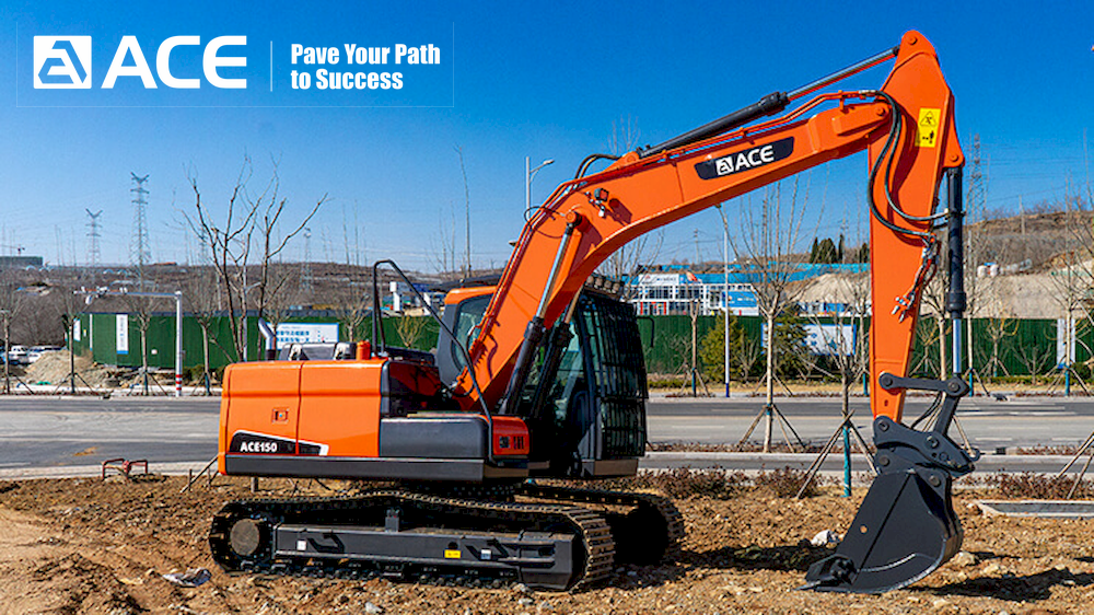 ACE Group 520 Large Mining Excavator 48.9ton High Performance Quarry Machine Reliable Hydraulic System