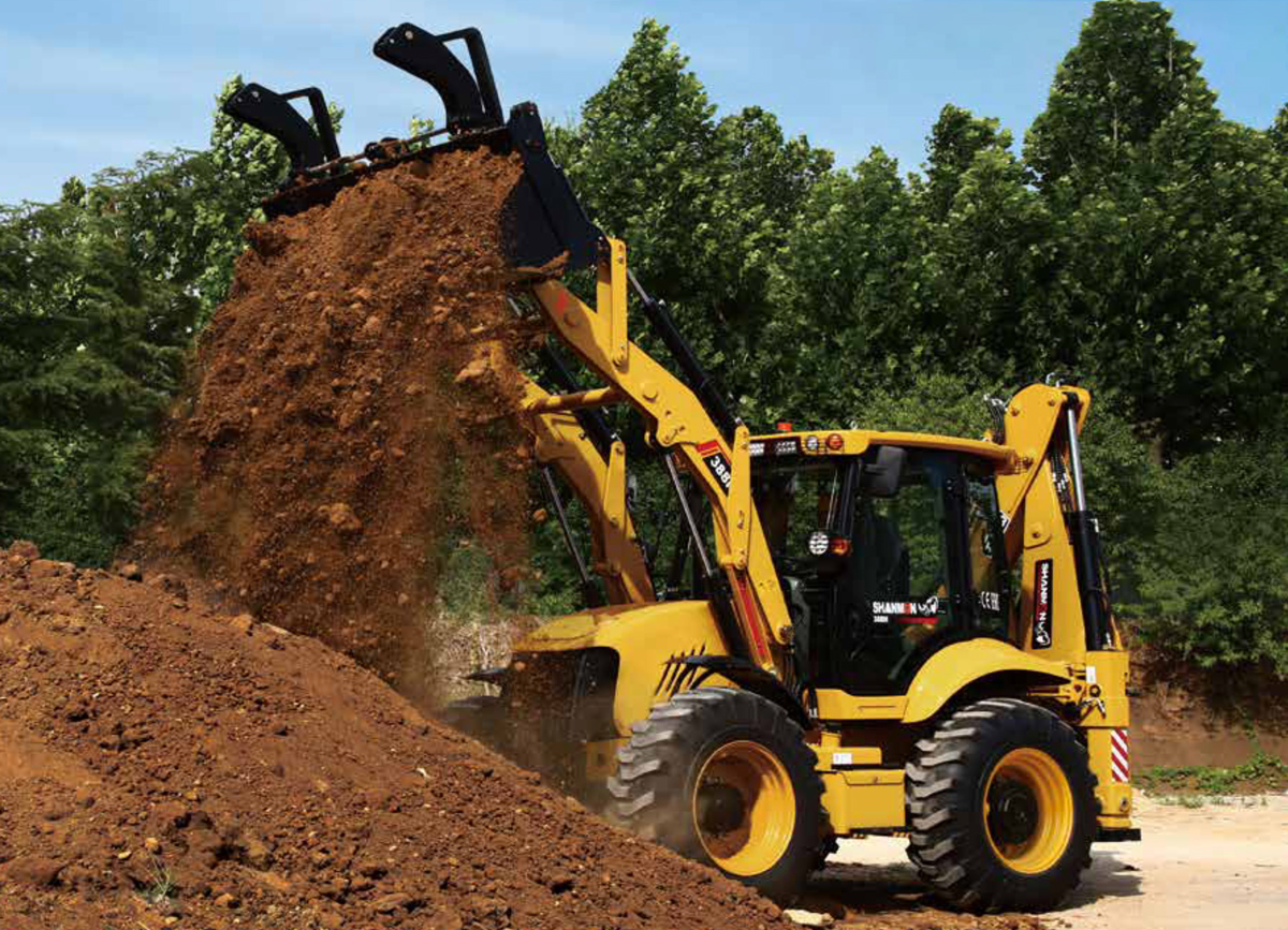 SHANMON 388H Backhoe loaders