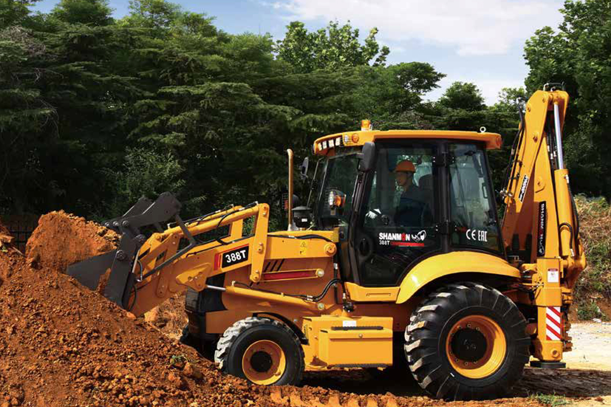 SHANMON 388T Backhoe loaders