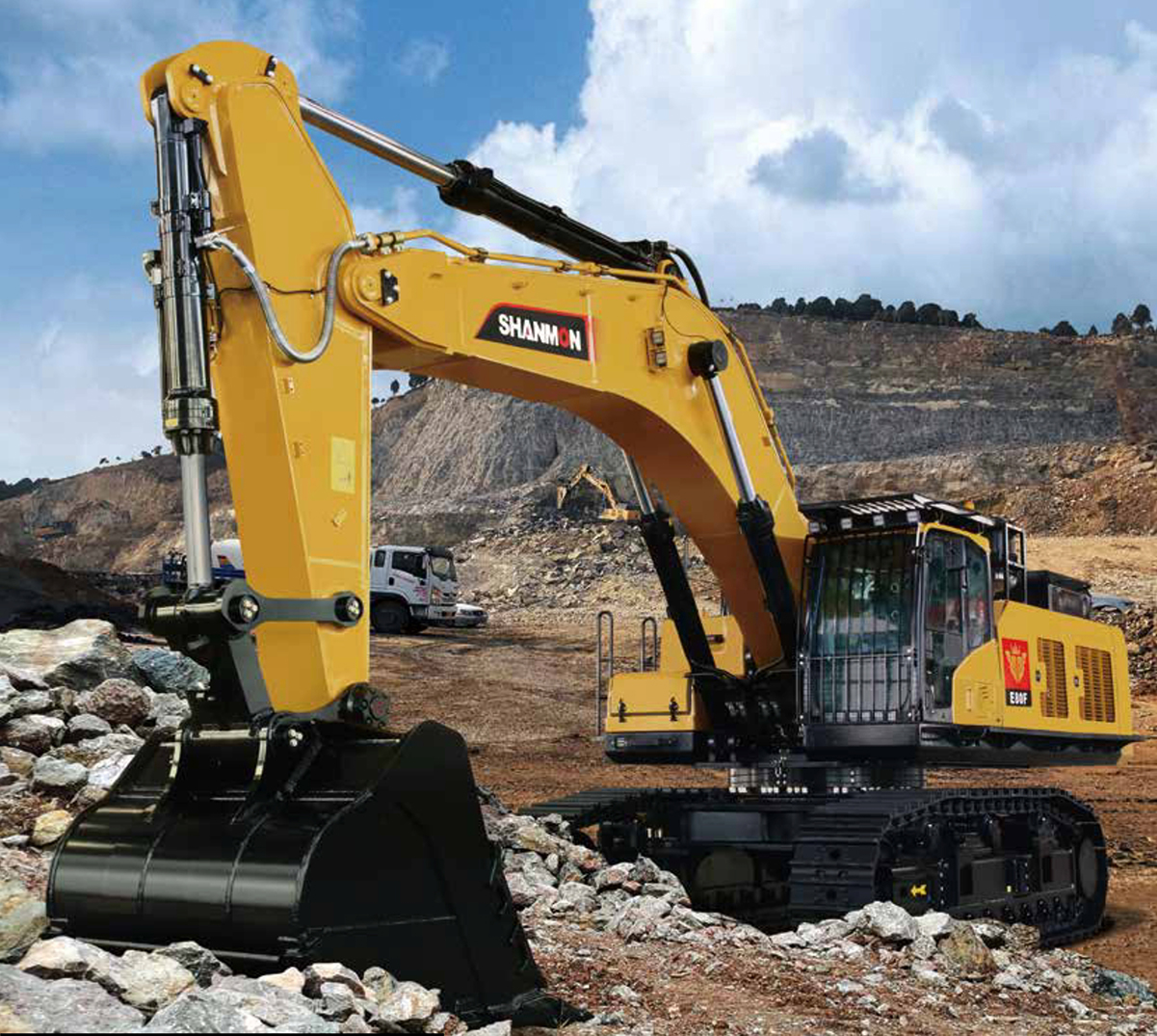 SHANMON E80F Crawler excavators