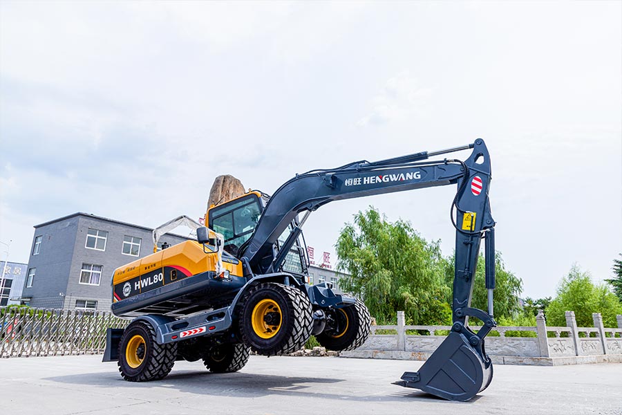 Hengwang HWL80  Wheeled excavator