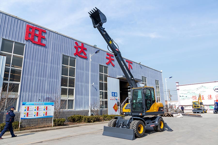 Hengwang HWL85 Wheel excavator Wheeled excavator