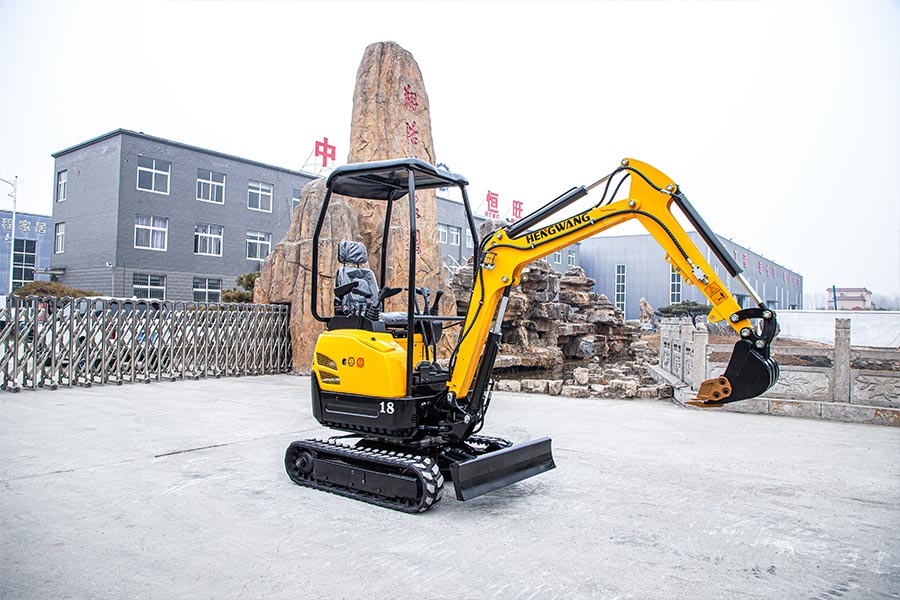Hengwang HW-18W Crawler Excavator Mini excavator