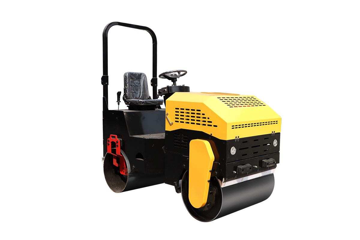 Hengwang HW1.5T Double Drum  Rouleau de route