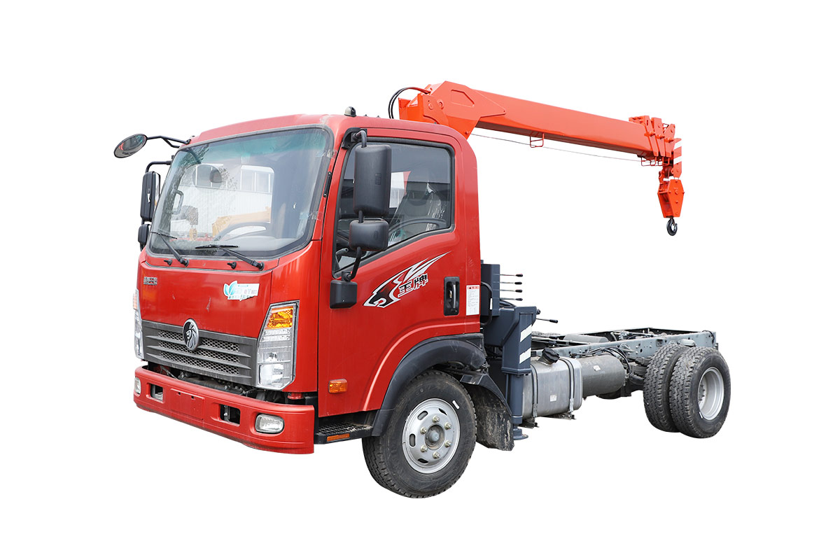 Hengwang 3200KG Truck With Crane Loader Crane