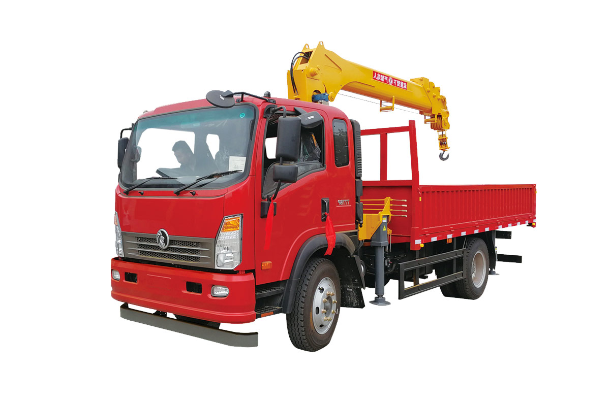 Hengwang 5000KG Truck With Crane Loader Crane