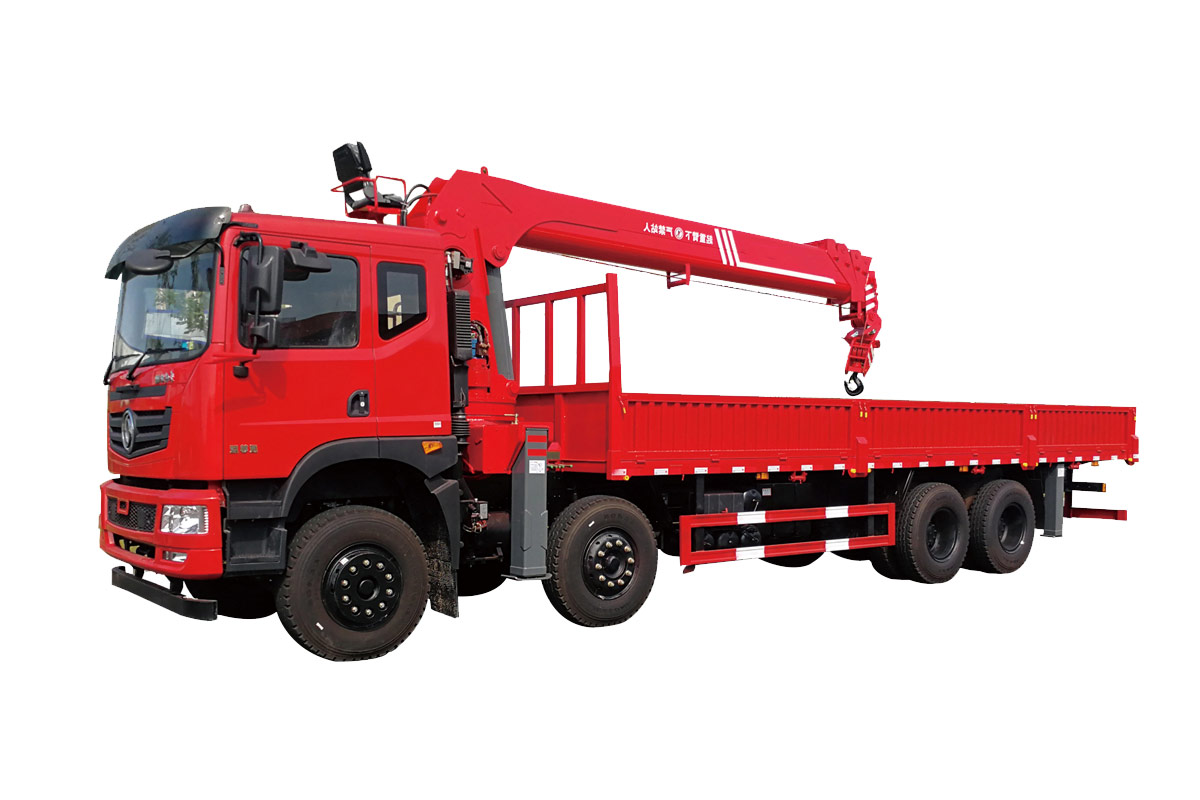 Hengwang 14000KG Truck With Crane Loader Crane