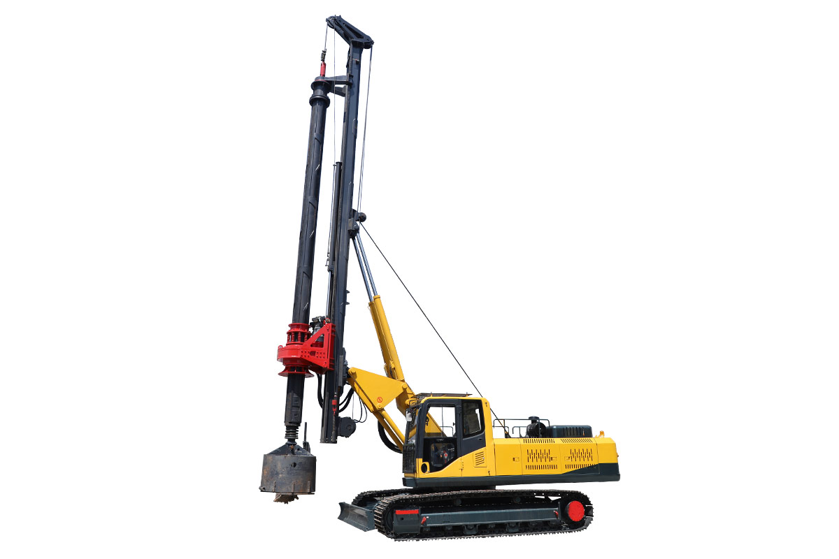 Hengwang Machine-locked rod rotary rigs Pilote de pile