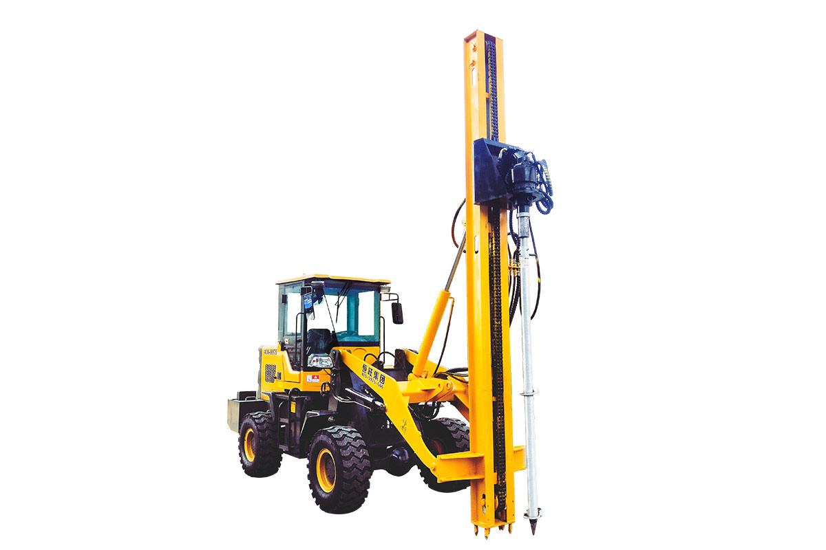 Hengwang HW930 Threaded Nail Pile Driver Pilote de pile