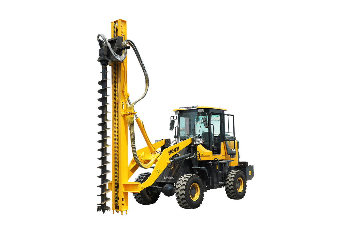 Hengwang HW936X Loader Spiral Pile Machine Pilote de pile