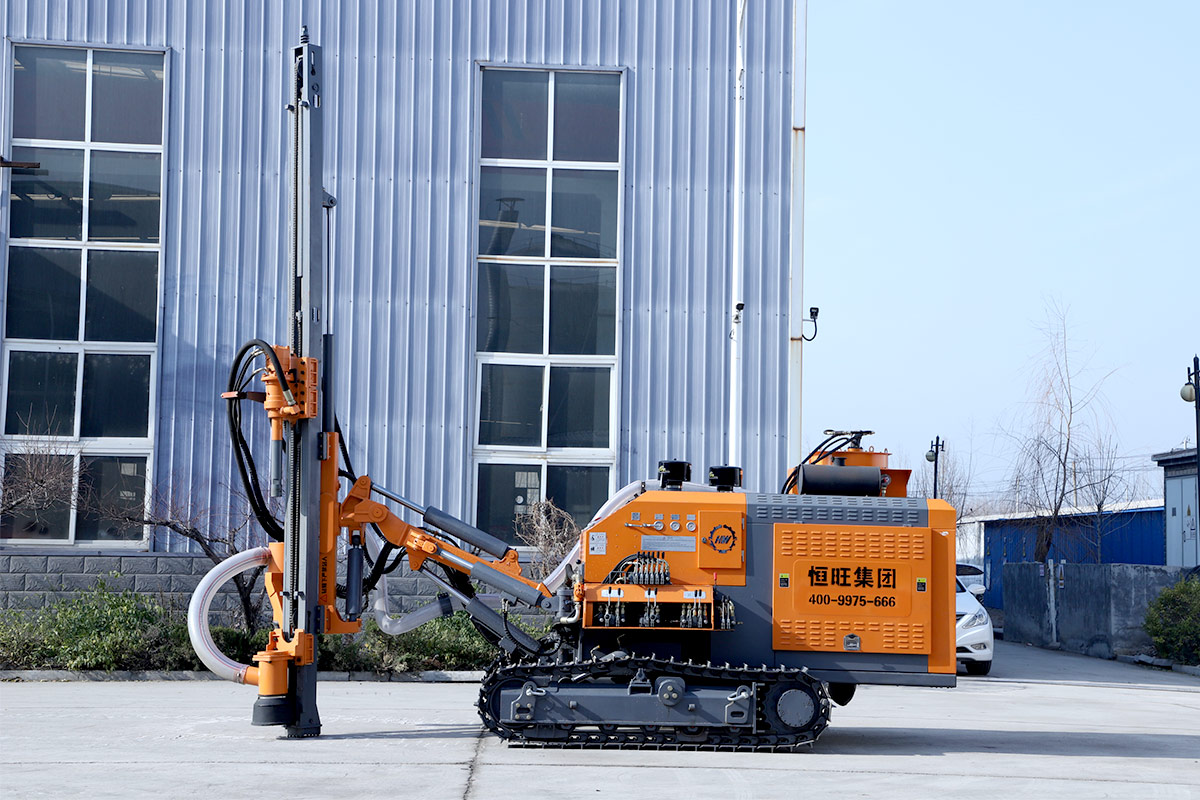 Hengwang HW921T Integrated DTH Drill Rig DTH Drilling Rig