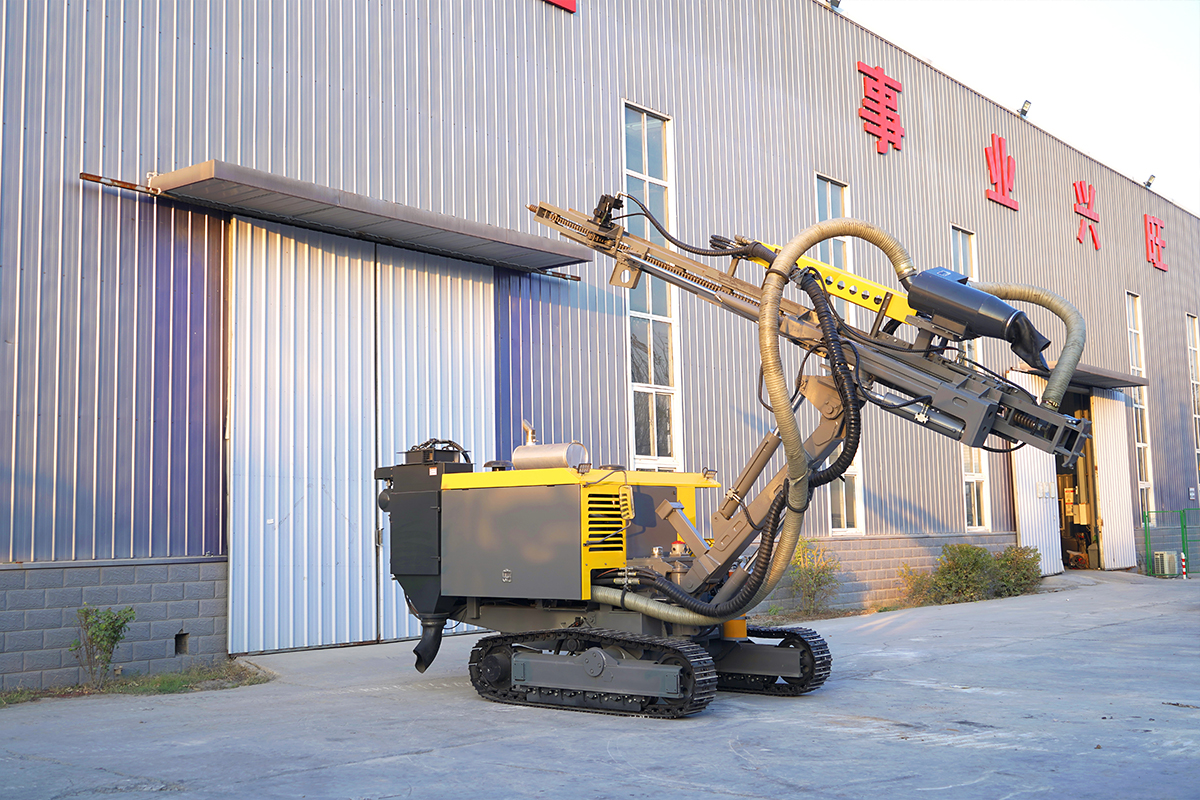 Hengwang HW936 Integrated DTH Surface Drill Rig DTH Drilling Rig