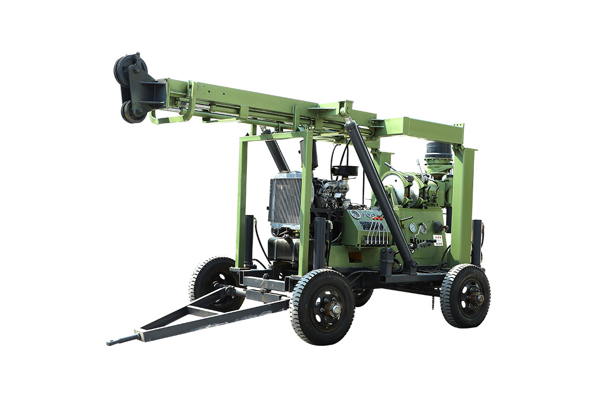 Hengwang XY-3T Hydraulic Drilling Rig Гидравлический захват