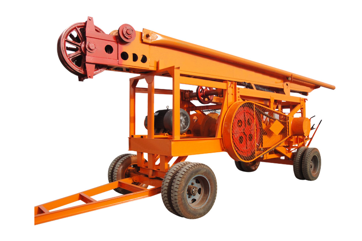 Hengwang HW-90 Percussion Drilling Rig Engineering Drill Rig