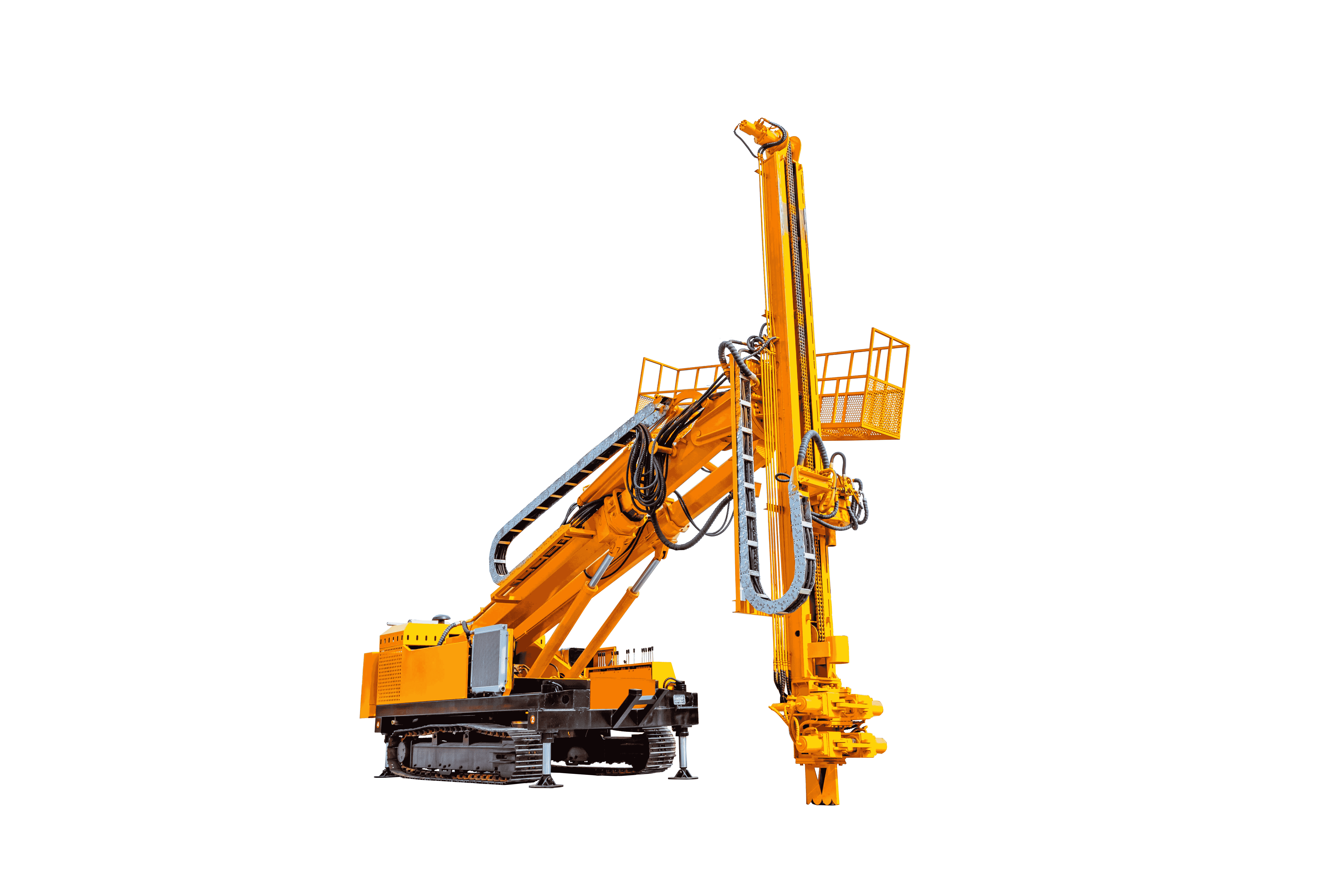 Hengwang 8m Anchoring Drilling Rig Engineering Drill Rig