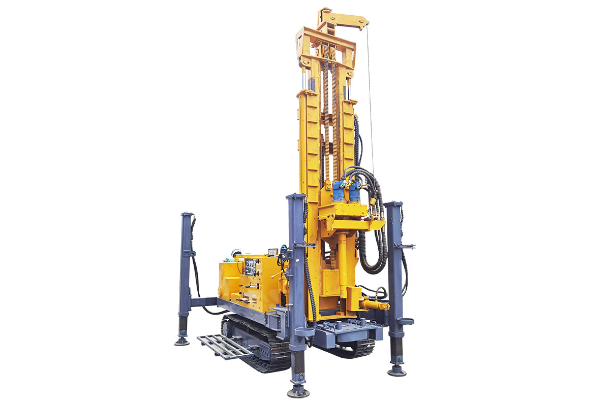 Hengwang HQZ-260L Pneumatic Drill Rig Crawler Type
