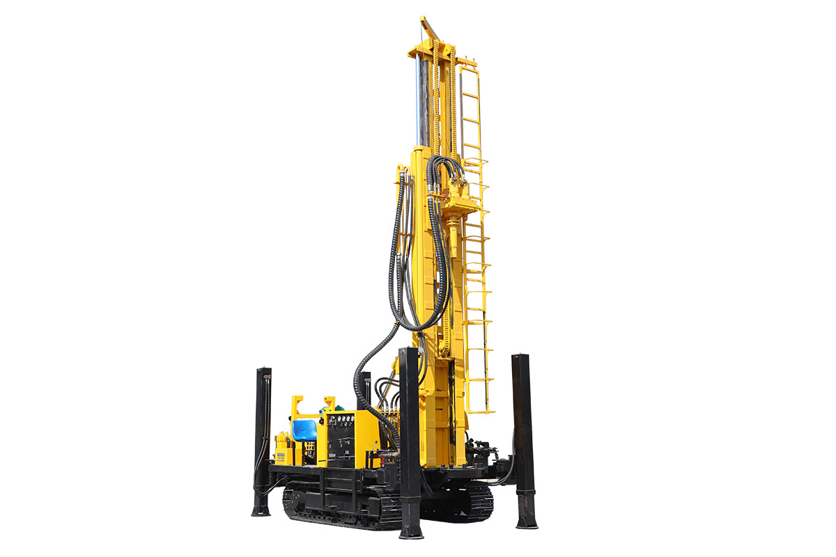 Hengwang HQZ-320L Pneumatic Drill Rig Crawler Type