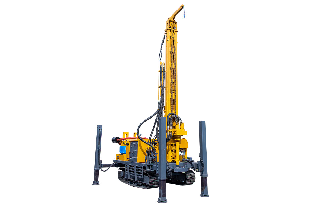 Hengwang HQZ-500L Pneumatic Drill Rig Crawler Type