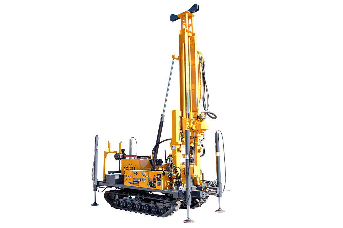 Hengwang HWDL-280 Mud/air Drilling Rig Crawler Type
