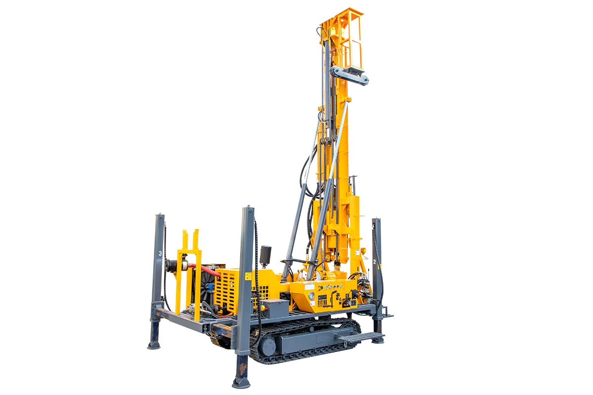 Hengwang HWDL-350 Mud/air Drilling Rig Crawler Type