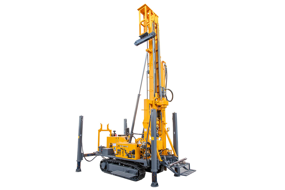 Hengwang HWDL-500 Mud/air Drilling Rig Crawler Type