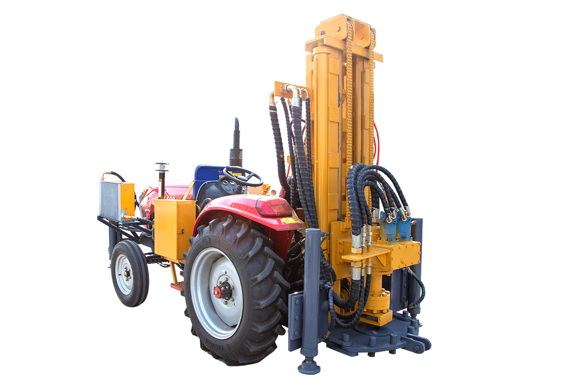 Hengwang TQZ-200 Pneumatic Drill Rig Tractor Type