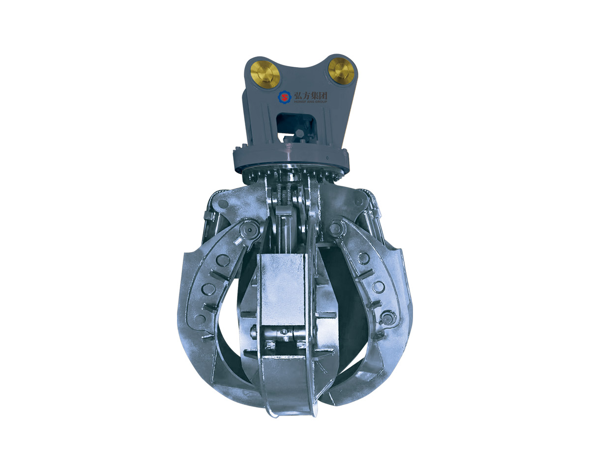 HONGFANG Orange Peel Grab (Rotary & Hydraulic) Multi Functional Attachments