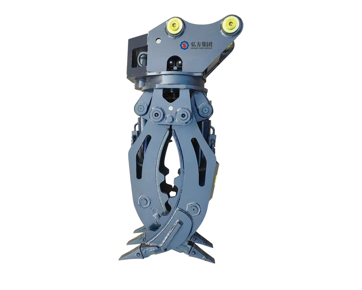 HONGFANG Rotary Hydraulic Grab Multi Functional Attachments