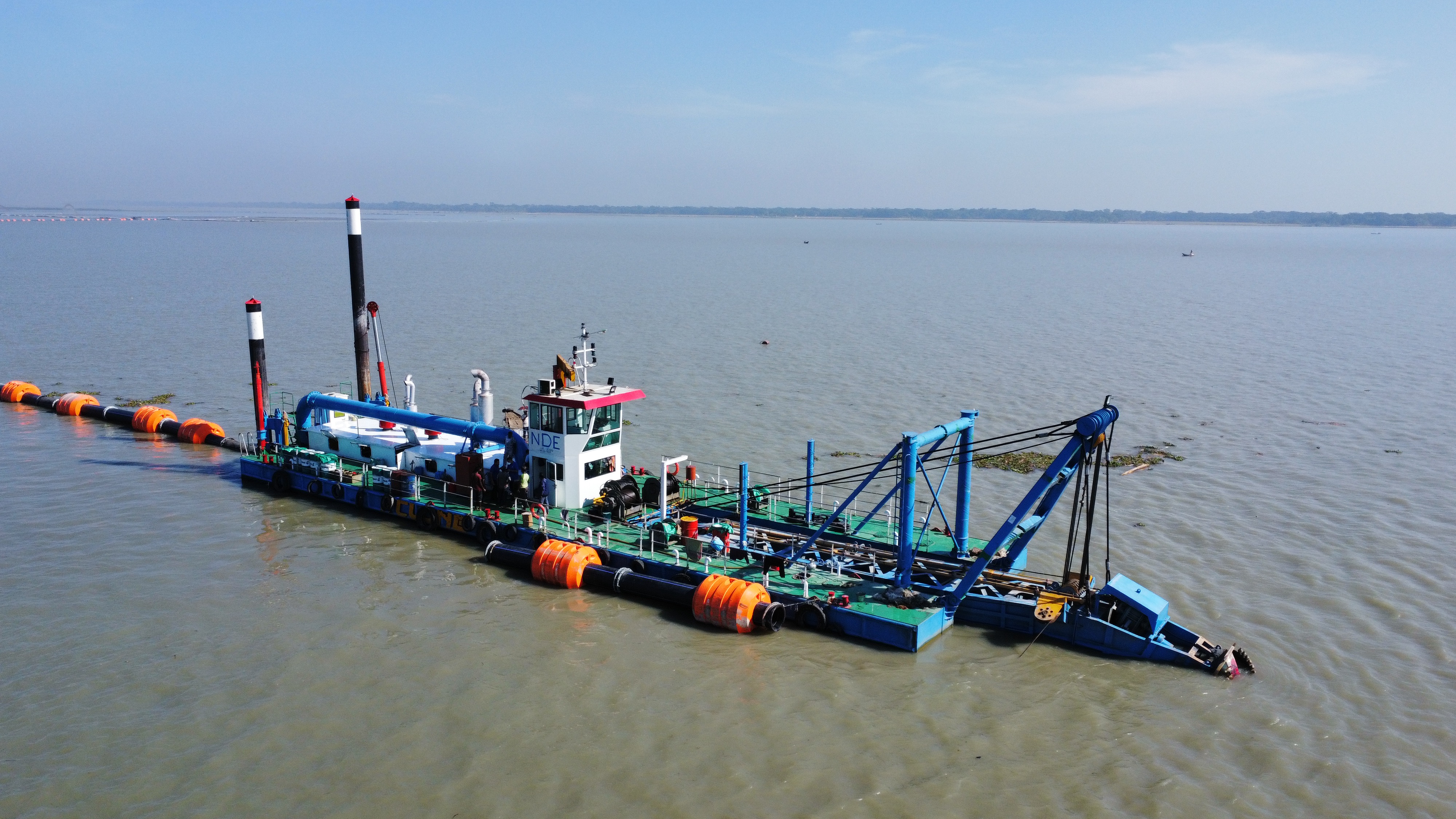 JULONG JLCSD6000绞吸式挖泥船 Dredger